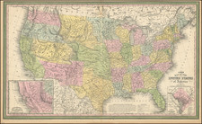 United States Map By Thomas, Cowperthwait & Co.