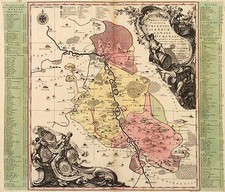 Europe and Germany Map By Matthaus Seutter