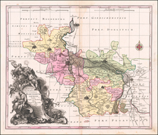 Mitteldeutschland Map By Matthaus Seutter