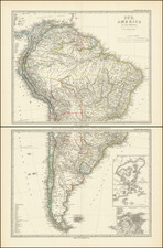 South America Map By Adolf Stieler