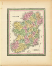 Ireland Map By Thomas, Cowperthwait & Co.