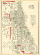 Chicago Map By Rand McNally & Company