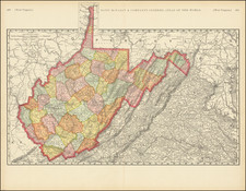 West Virginia Map By Rand McNally & Company