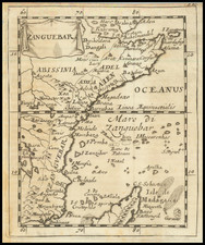 African Islands, including Madagascar Map By Pierre Du Val / Johann Hoffmann