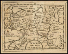 Turkey & Asia Minor Map By Johann Christoph Beer