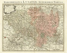 Europe, Czech Republic & Slovakia and Germany Map By Johannes Covens  &  Cornelis Mortier