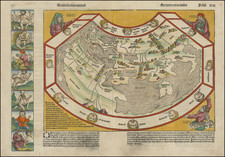 [ Pre-Columbian World Map; ]   Secunda etas mundi