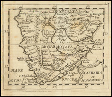 South Africa Map By Pierre Du Val