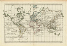 World Map By Rigobert Bonne