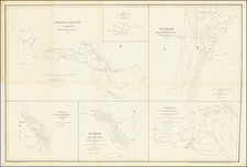 Straits of Carquines and Vallejo Bay . . . 1850 / Anchorage off Sacramento City . . .  / Depot of the Pacific Mail Steam Company, Benicia.  /  Vallejo and Mare Island Strait from the U.S. Coast Survey ... / Anchorage off San Francisco ... / Anchorage off New York of the Pacific By Cadwalader Ringgold