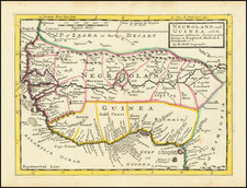 Negroland and Guinea. with the European settlements, Explaining what belongs to England, Holland, and Denmark &c. . . . 