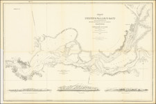 Chart of Suisun & Vallejo Bays with the Confluence of the Rivers Sacramento and San Joaquin California By Cadwalader Ringgold Commander U.S. Navy . . . 1850 By Cadwalader Ringgold