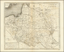 Poland Map By Mathew Carey