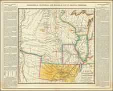 Arkansas, Midwest, Plains and Missouri Map By Henry Charles Carey  &  Isaac Lea