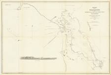 California and San Francisco & Bay Area Map By Cadwalader Ringgold