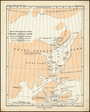 Polar Maps Map By Augustus Herman Petermann / Justus Perthes