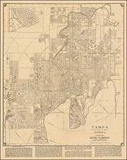 Florida Map By Tampa Chamber of Commerce