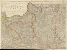 Poland, Ukraine and Baltic Countries Map By Tranquillo Mollo