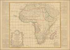 Africa Map By Jean-Baptiste Nolin / Louis Denis