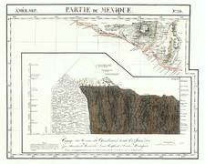 Mexico Map By Philippe Marie Vandermaelen