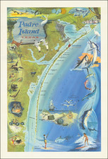 Texas and Pictorial Maps Map By Russ Smiley