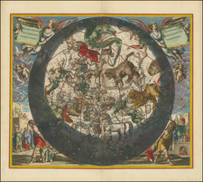 Celestial Maps Map By Andreas Cellarius