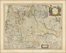 Northern Italy Map By Johannes Blaeu