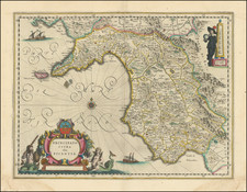 Southern Italy Map By Johannes Blaeu