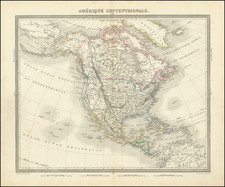 North America Map By Furne