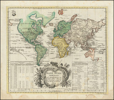 World Map By Leonard Von Euler