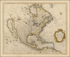 A Map of North America With the European Settlements & whatever else is remarkable in ye West Indies from the latest and best Observations By Richard William Seale