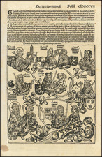 Curiosities and Prints & Drawings Map By Hartmann Schedel