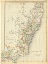 Australia Map By James Wyld