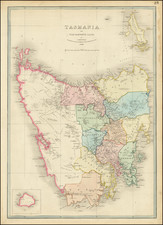 Tasmania or Van Diemens Land  By James Wyld