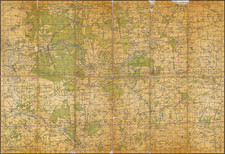 British Counties Map By Anonymous