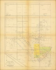 Los Angeles and Other California Cities Map By A. L. Hunter