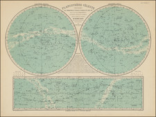 Celestial Maps Map By J. Andriveau-Goujon