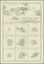 Virgin Islands and Other Islands Map By Rigobert Bonne