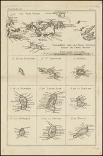  [ Virgin Islands, etc ]  Supplément pour les Isles Antilles, extrait des cartes Angloises