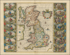 British Isles and England Map By Jan Jansson