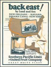 Back East! By Land and Sea New Orleans--Havana Panama Canal-NewYork Southern Pacific Lines... 
