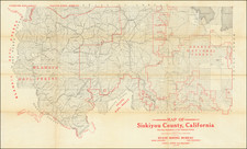 California Map By California State Mining Bureau