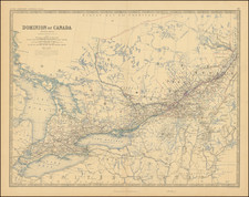 Dominion of Canada (Western Sheet) By W. & A.K. Johnston