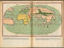 Atlases Map By Benedetto Bordone