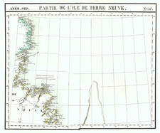 Canada Map By Philippe Marie Vandermaelen