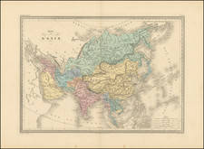 Asia Map By A.R. Fremin