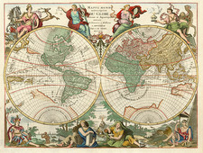 World and World Map By Jan Barend Elwe