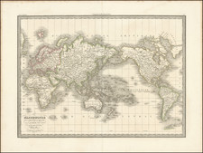 World Map By Alexandre Emile Lapie