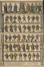 [ Electors of the Holy Roman Empire ]    Ordines Sacri Romani Imp: Ab Ottone III Instituti   By Abraham Ortelius