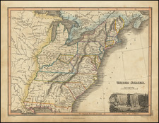 United States and Southeast Map By John Thomson